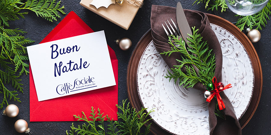 menu pranzo di natale al ristorante Caffè Sociale di Riva San Vitale Lugano Ticino